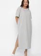 Платье Ривьера (серое) П13866-1М