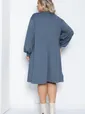Платье Дыши модой (голубое) П12417-15