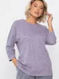 Джемпер В гармонии с собой (сиреневый) Б14313-48М