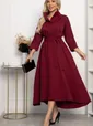 Платье Лорита (бордовое) П14299-16М
