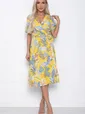 Платье Мода люкс (желтое) П10882