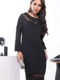 Платье "Сенсация" (блэк) П7618