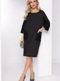 Платье "Кайла" (блэк) П8075