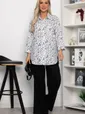 Блуза Твой стиль (черно-белая) Б13793-3М