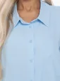 Рубашка Лето голубая Б10073