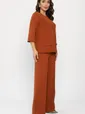 Костюм трикотажный Альберта (терракотовый) К14385-10М