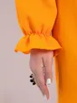 Платье Яркий акцент (апельсиновое) П12960-36М