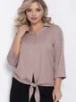 Блуза Монокини (капучино) Б12358-18