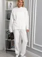 Костюм хлопковый Эко-стиль (белый) К14287-4М