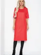 Платье Дина (красное) П12529-25