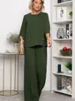 Костюм трикотажный Альберта (темно-зеленый) К14342-10М