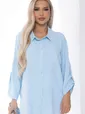 Рубашка Лето голубая Б10073