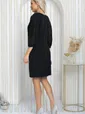 Платье Лорина (черное) П11607