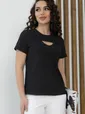 Футболка Дорис (черная) Б13352-50М