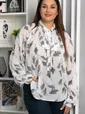 Блуза История любви (белая) Б13265-7М