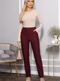 Брюки Беззаботное путешествие (бордовые) Б14388-16М