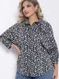 Рубашка Сладкий поцелуй (серая) Б12330-4