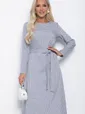 Платье Подиум (серое) НЬЮ П10839