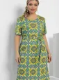 Платье Весеннее чувство (желтое) П12922-25М
