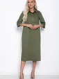 Платье Эда (хаки) П10765