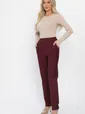 Брюки Беззаботное путешествие (бордовые) Б14388-16М
