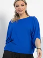 Блуза Шармель (синяя) Б12912-16М