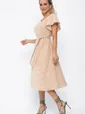 Платье Мелодия любви (бежевое) П13633-4М