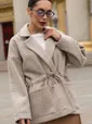 Пальто-пиджак (бежевый) Б14132-7М