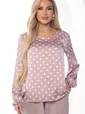 Блуза "Тина" (пудра) Б8098