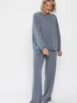 Костюм трикотажный Августа ХИТ (светло-серый) К14347-5М