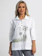 Блуза Сны луговых эльфов (белая) Б15288-18М