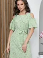 Платье "Марианна" (нежная зелень) П5663