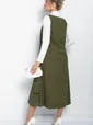 Платье Тернеция (хаки) П11103
