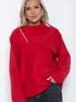 Свитшот Лори флисовый (красный) Б12556-7
