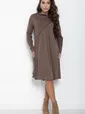 Платье Мару (коричневое) П11022