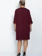 Платье Важная встреча (бордовое) П11423