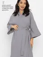 Халат-кимоно Муслин (серый) П14577-52М