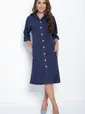 Платье Кэсси (темно-синее) П10922