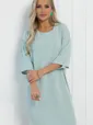 Платье футболка (мята) П13036-34М