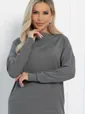Блуза Грей (графит) Б13031-44М