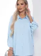Рубашка Лето голубая Б10073