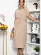 Платье Вистерия (бежевое) П15345-5М