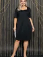 Платье Дебора (черное) П12032