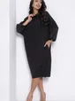 Платье Эванс (черное) П12397-10
