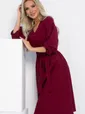 Платье Аглая (винный) П12734-4М
