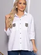 Рубашка хлопковая Аристократка НЬЮ (белая) Б14483-10М