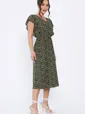Платье Айлана (темно-зеленое) П13934-35М