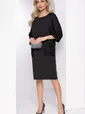 Платье "Кайла" (блэк) П8075