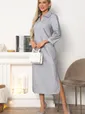 Платье Лоуренс НЬЮ (светло-серое) П14876-18М