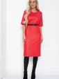 Платье Дина (красное) П12529-25